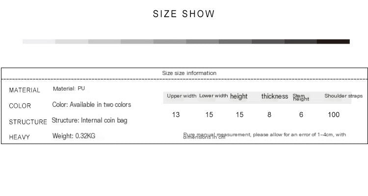 Fashion Rhombus Chain Shoulder Bag