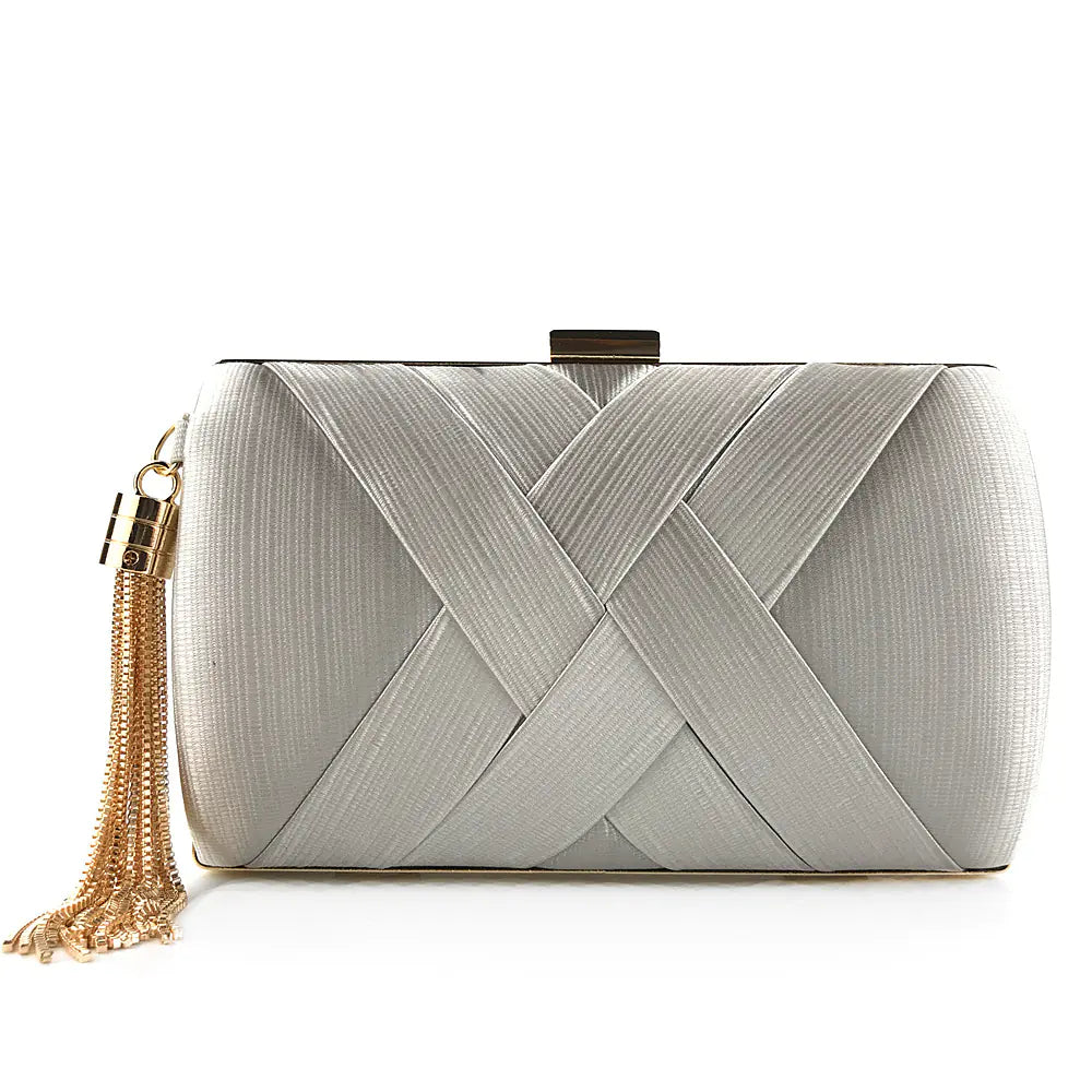 Bolso de eventos, con borlas de diseñador de lujo