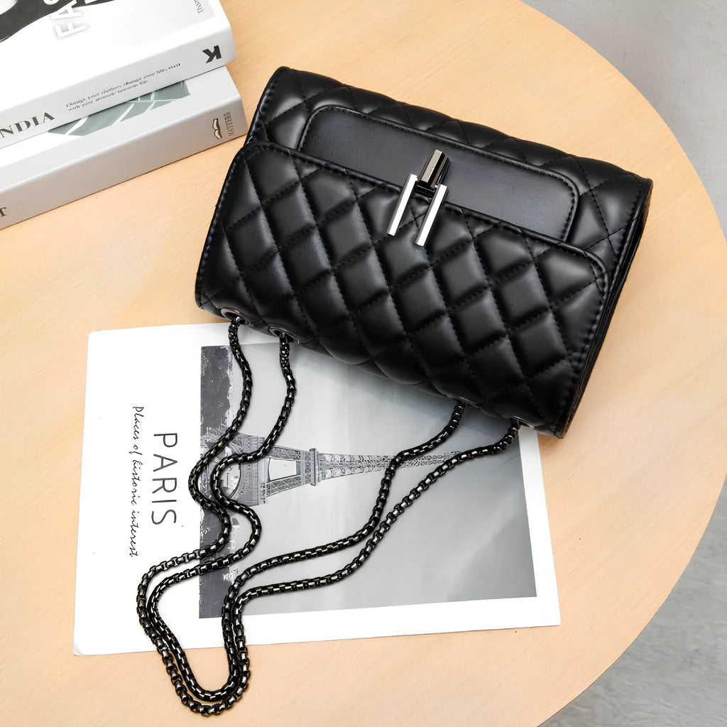 Bolso bandolera de moda para mujer con diseño de hebilla en Y