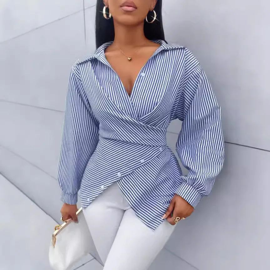 Camisa elegante de primavera y verano