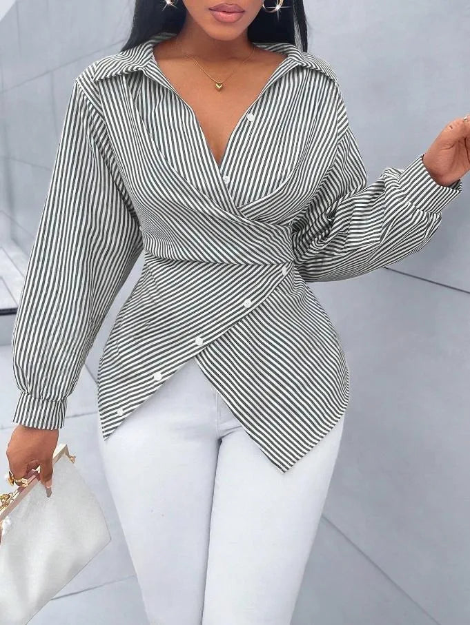 Camisa elegante de primavera y verano