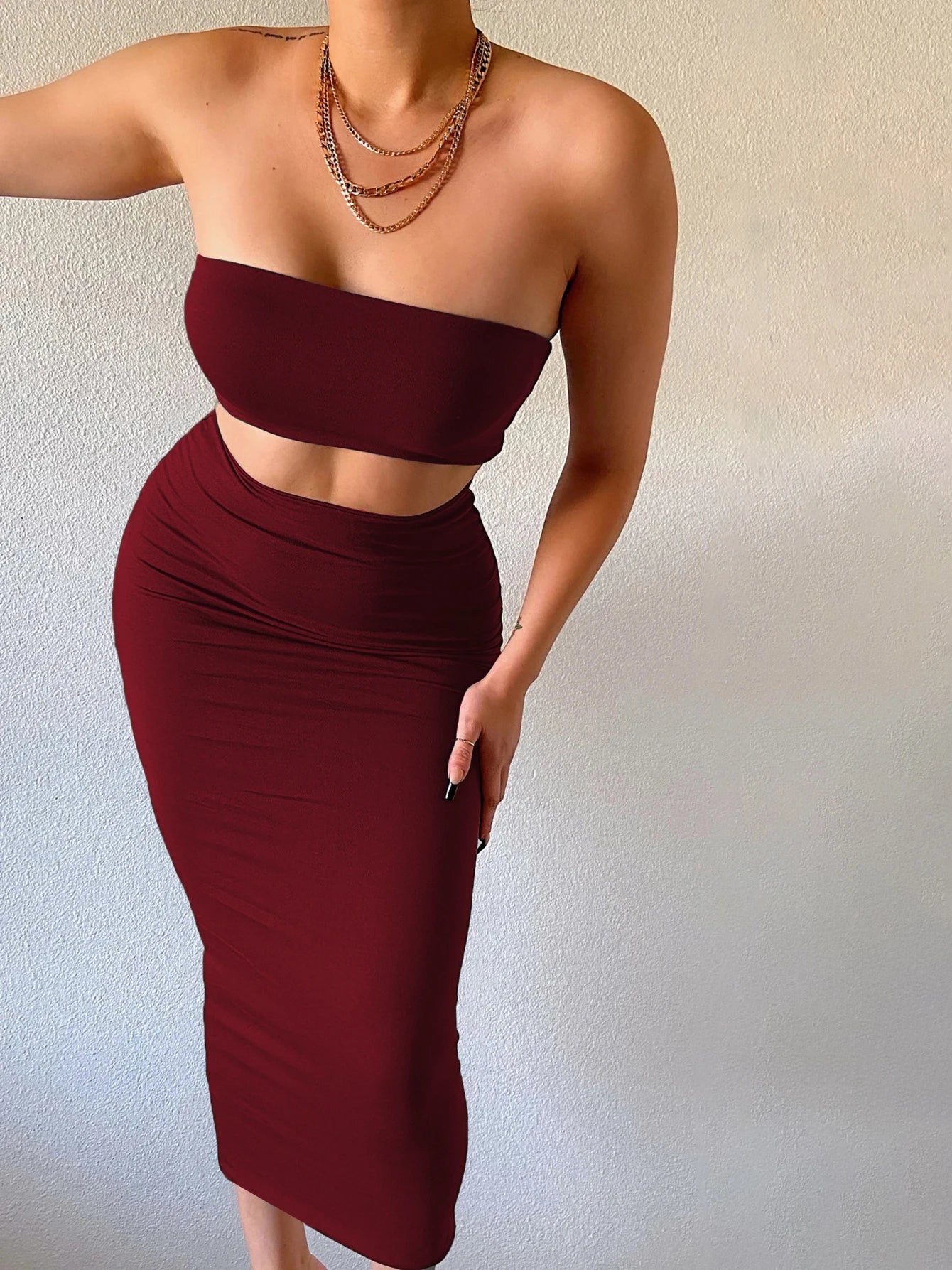 Conjunto Dulzura estilo tubo