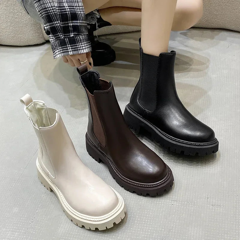 Botas moda de otoño