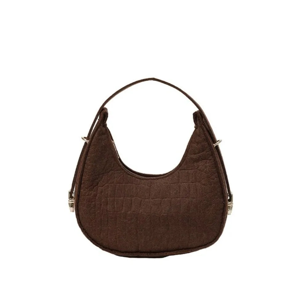 Bolso de mano de fieltro