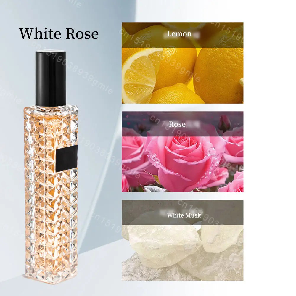 Perfume francés, de 50ml floral con aroma a fresia, fragancia de larga duración