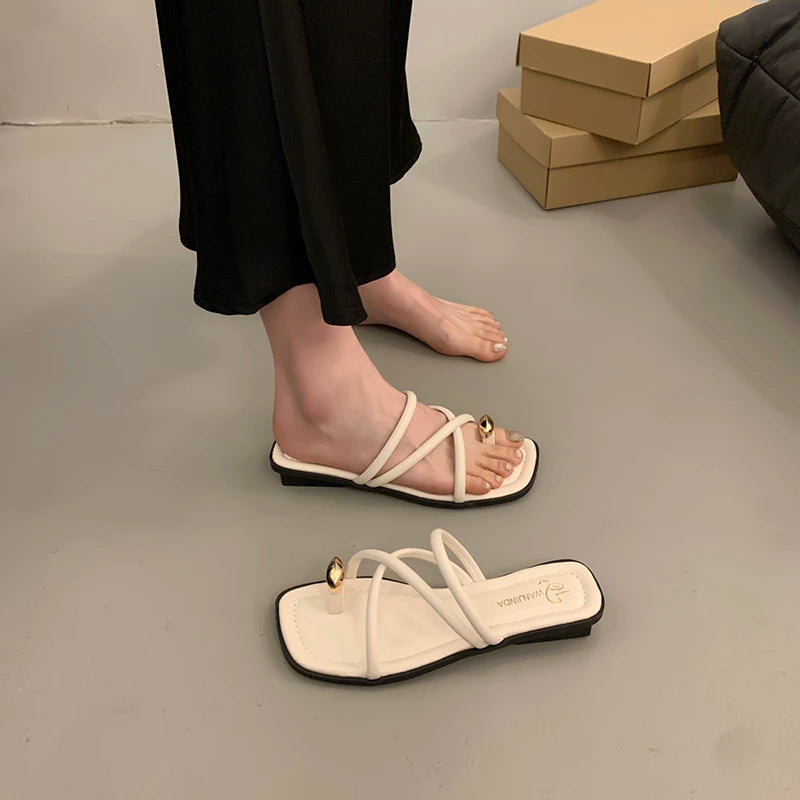 Sandalias de diseño francés