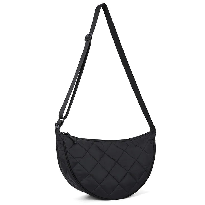 Bolso de pecho estilo hobo