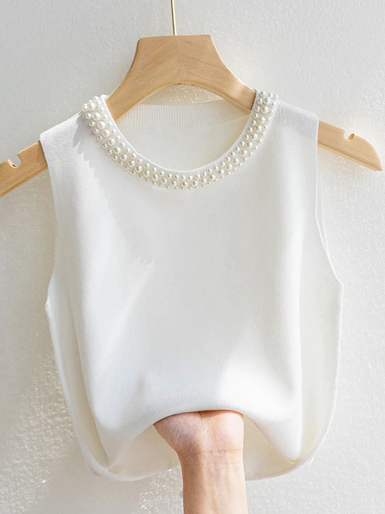 Chaleco de punto de Corea