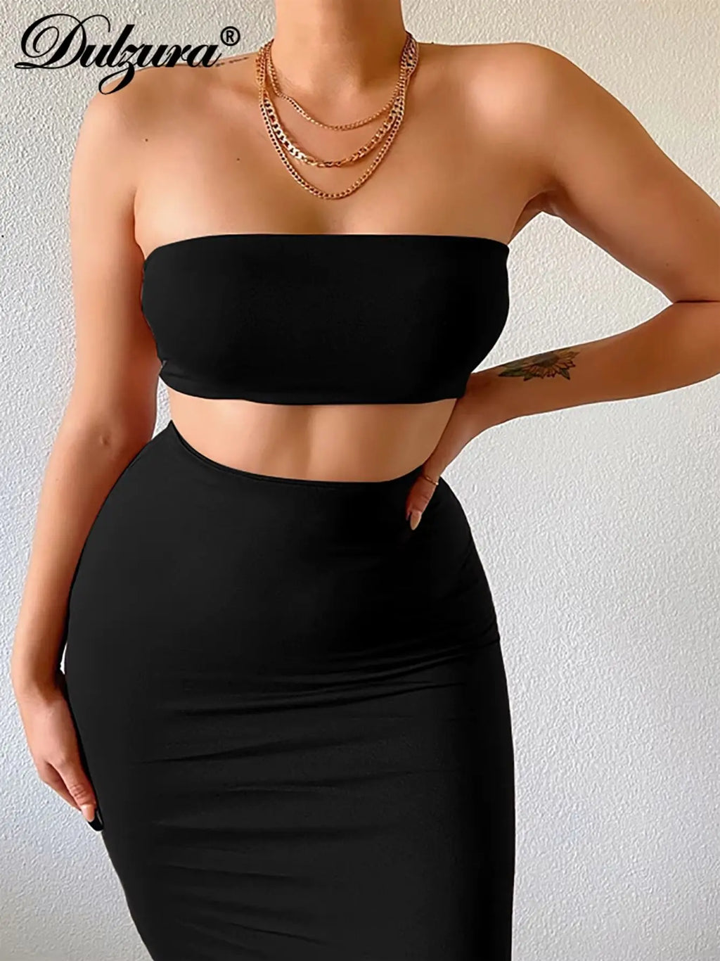 Conjunto Dulzura estilo tubo