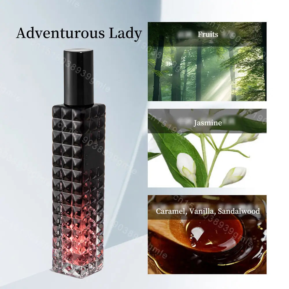 Perfume francés, de 50ml floral con aroma a fresia, fragancia de larga duración