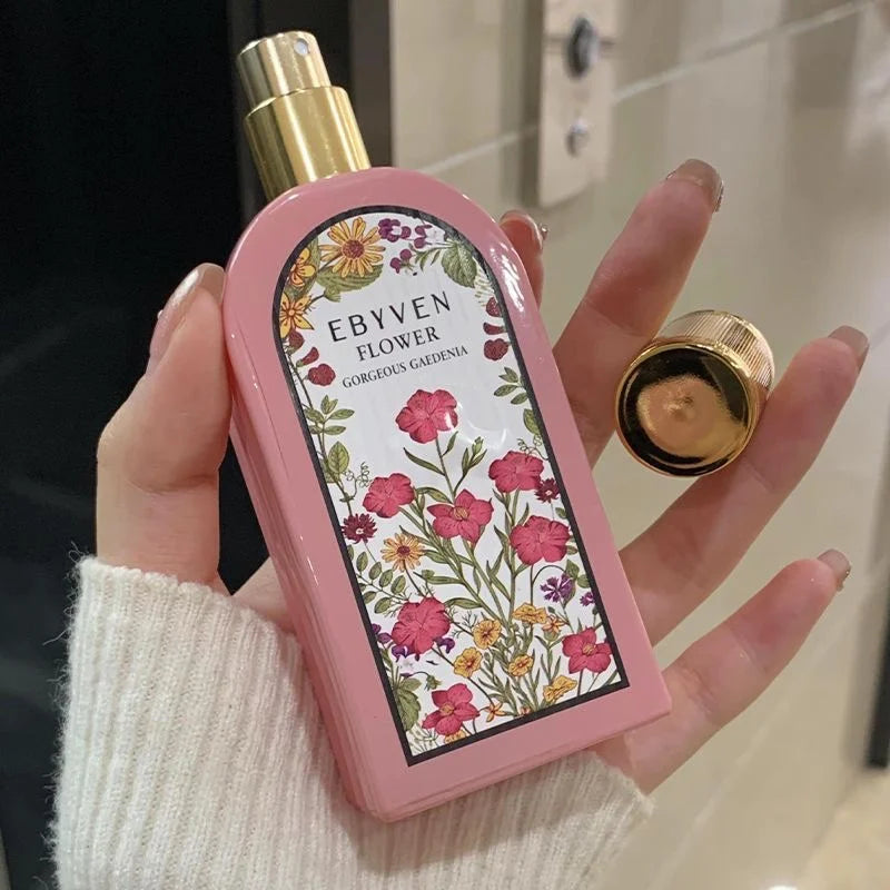 Perfume clásico de aroma a jazmín fresco
