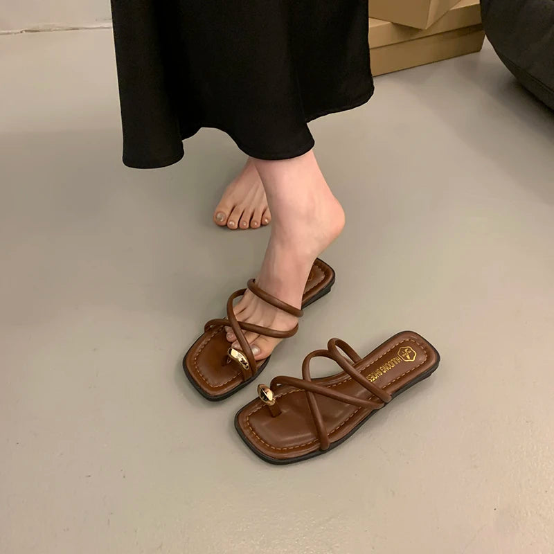 Sandalias de diseño francés