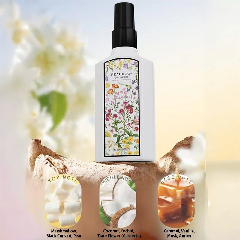 Perfume clásico de aroma a jazmín fresco