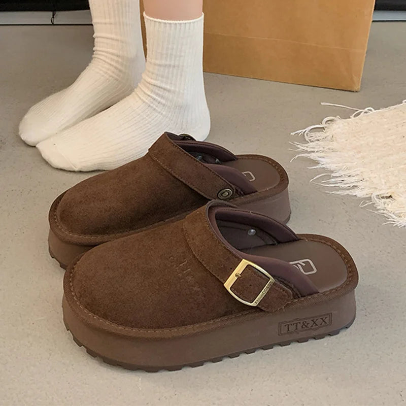 Zapatillas de plataforma planas