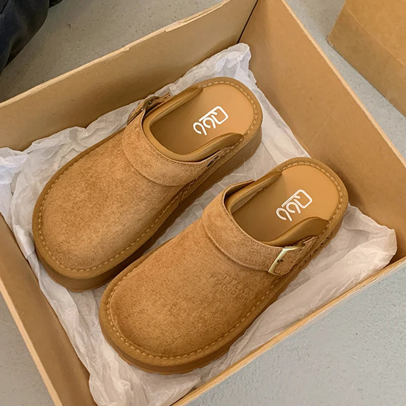 Zapatillas de plataforma planas