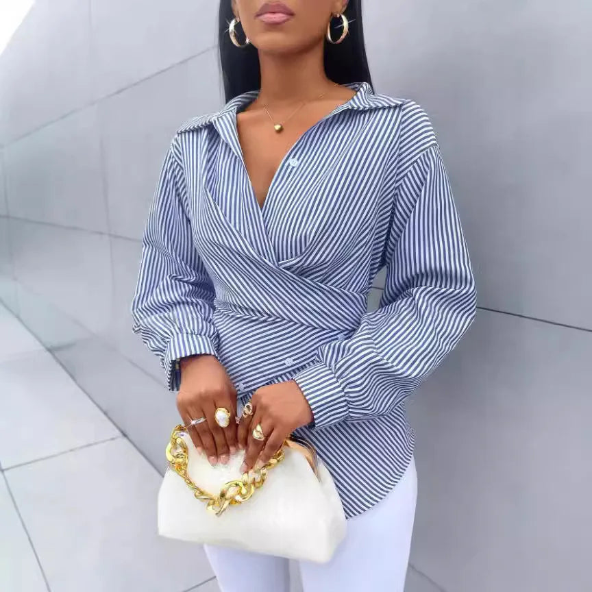 Camisa elegante de primavera y verano