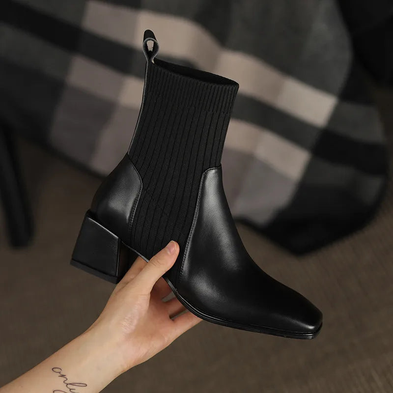 Nuevos Calcetines Tobilleros Botas  Mujer