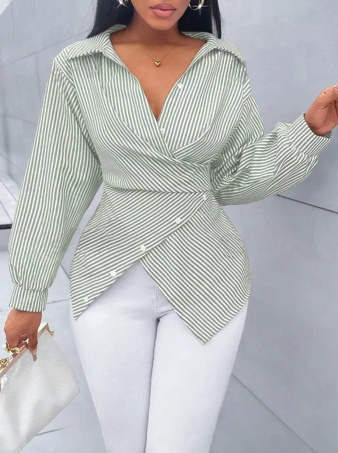 Camisa elegante de primavera y verano